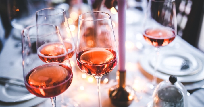vino rosa cena unique wine events